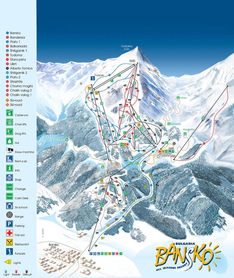 Aspen Ski And Golf Resort Bansko Dış mekan fotoğraf